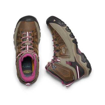 Women's Targhee III Waterproof Mid Weiss/Boysenberry | Keen