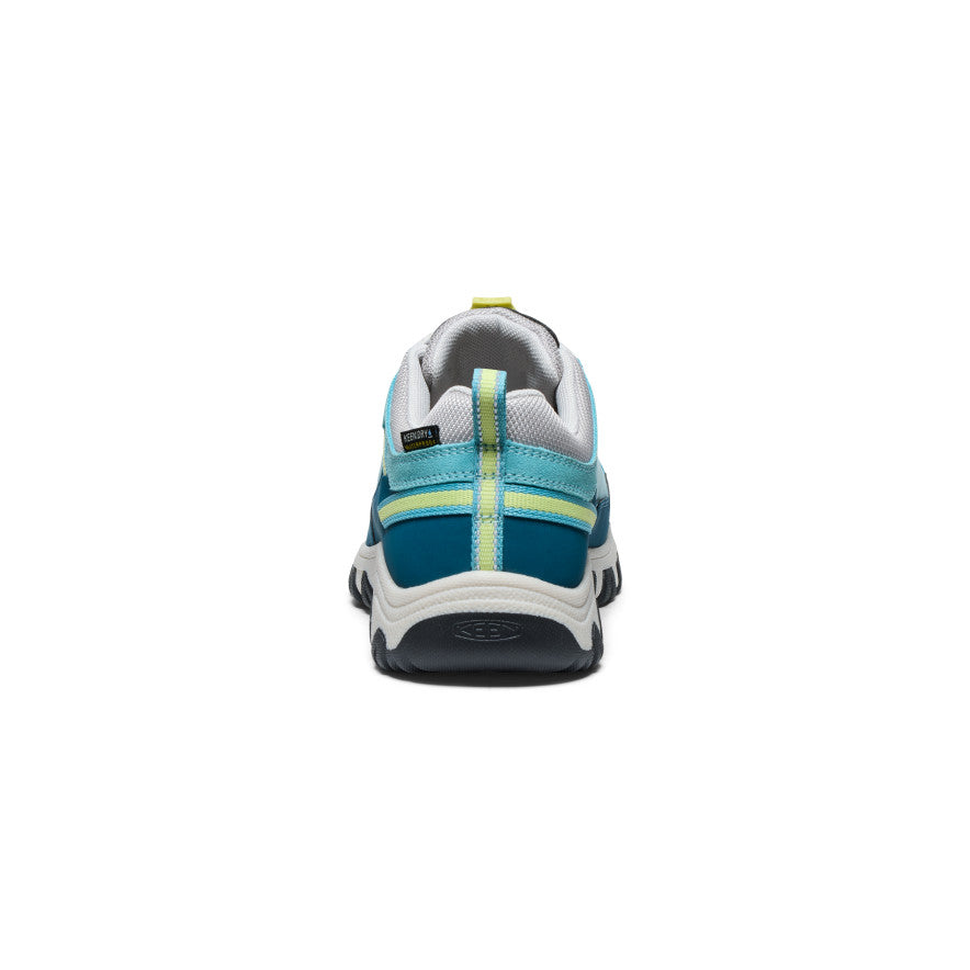 Big Kids' Targhee IV Waterproof Hiking Shoe Reef Waters/Daiquiri Green | Keen