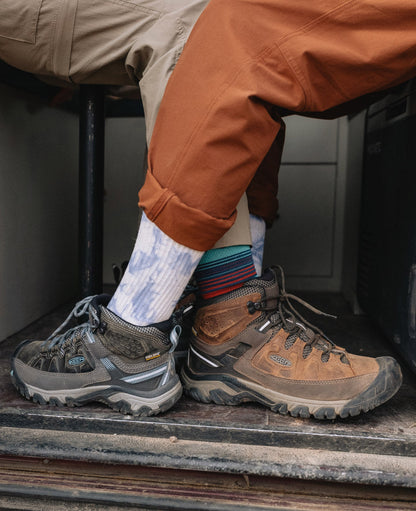 Men's Targhee III Waterproof Mid Black Olive/Golden Brown | Keen