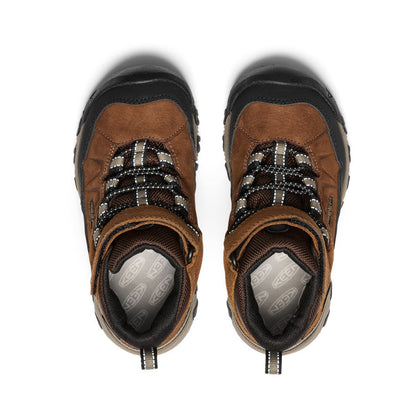 Little Kids' Targhee IV Waterproof Hiking Boot Bison/Brindle | Keen