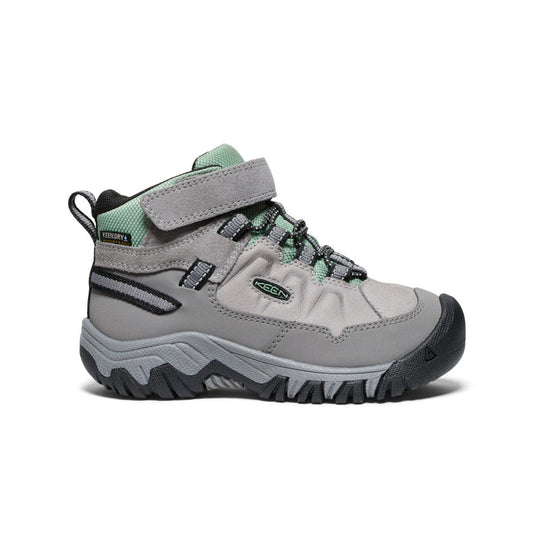 Little Kids' Targhee IV Waterproof Hiking Boot Alloy/Granite Green | Keen