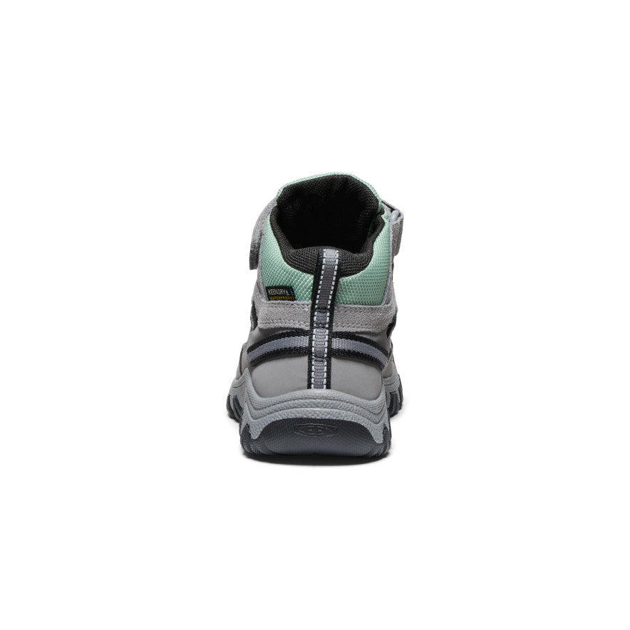 Little Kids' Targhee IV Waterproof Hiking Boot Alloy/Granite Green | Keen