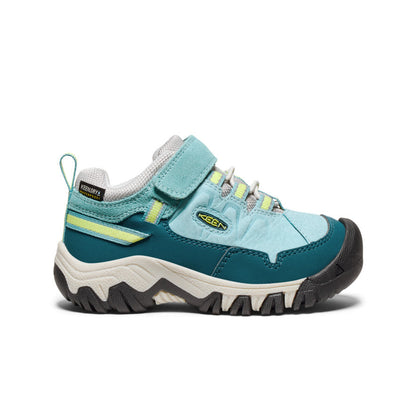 Little Kids' Targhee IV Waterproof Hiking Shoe Reef Waters/Daiquiri Green | Keen