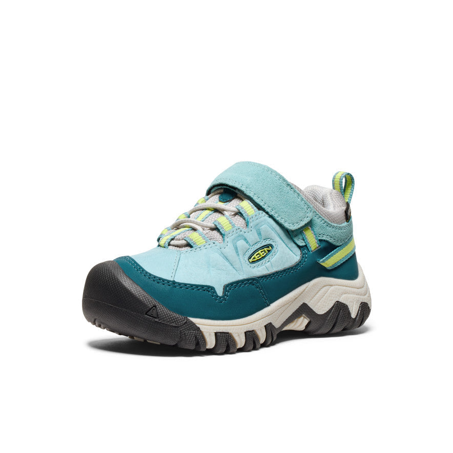 Little Kids' Targhee IV Waterproof Hiking Shoe Reef Waters/Daiquiri Green | Keen