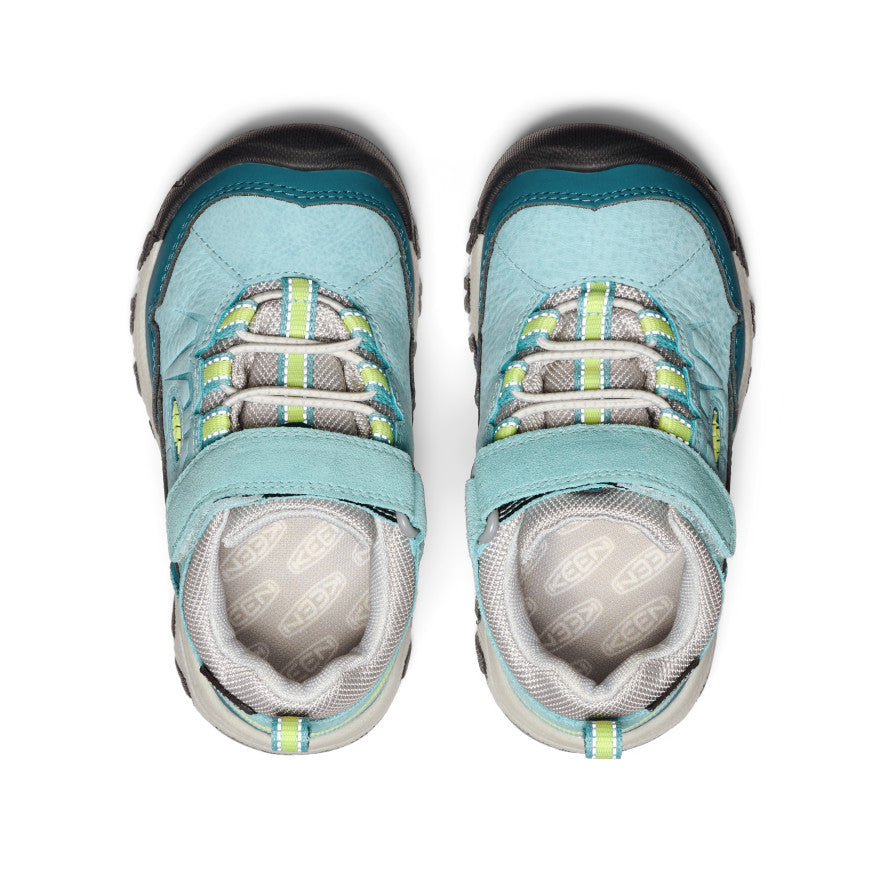 Little Kids' Targhee IV Waterproof Hiking Shoe Reef Waters/Daiquiri Green | Keen