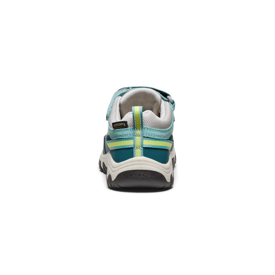Little Kids' Targhee IV Waterproof Hiking Shoe Reef Waters/Daiquiri Green | Keen