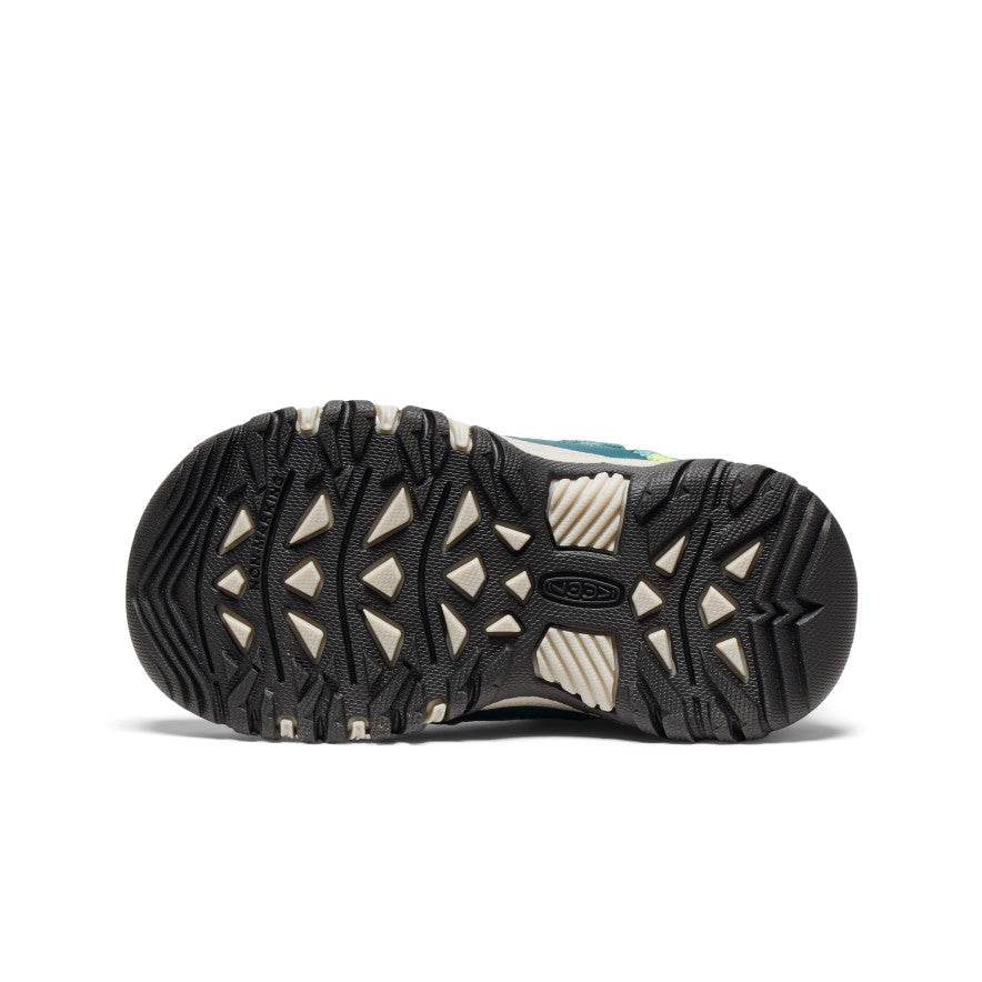 Little Kids' Targhee IV Waterproof Hiking Shoe Reef Waters/Daiquiri Green | Keen