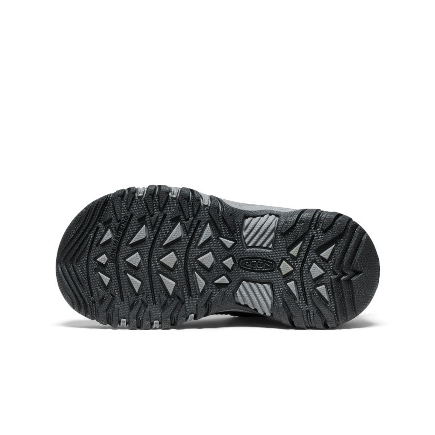 Little Kids' Targhee IV Waterproof Hiking Shoe Black/Steel Grey | Keen