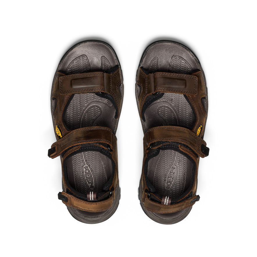 Men's Targhee III Open Toe Sandal Bison/Mulch | Keen