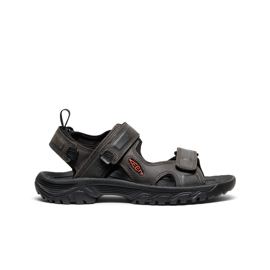 Men's Targhee III Open Toe Sandal Grey/Black | Keen