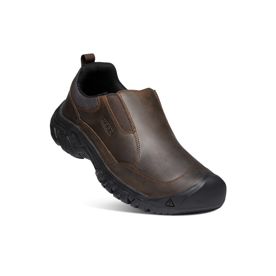 Men's Targhee III Wide Slip-On Dark Earth/Mulch | Keen