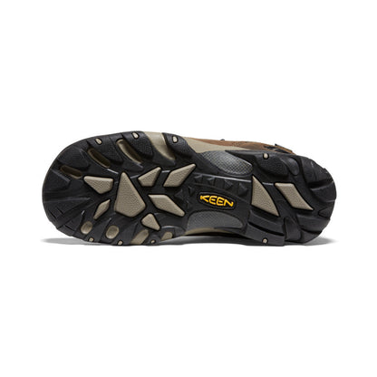 Men's Targhee II Waterproof Mid Wide Shitake/Brindle | Keen