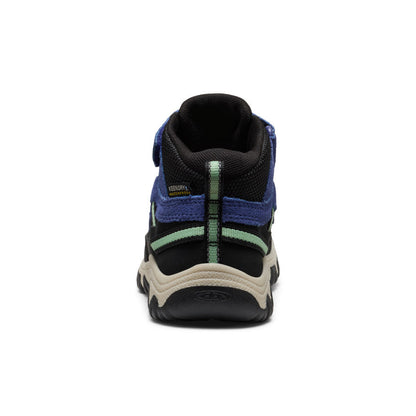Little Kids' Targhee IV Waterproof Hiking Boot Skipper Blue/Hemlock | Keen
