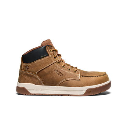 Men's Gibson Waterproof Work Boot (Carbon Toe) Belgian/Gum | Keen