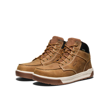 Men's Gibson Waterproof Work Boot (Carbon Toe) Belgian/Gum | Keen