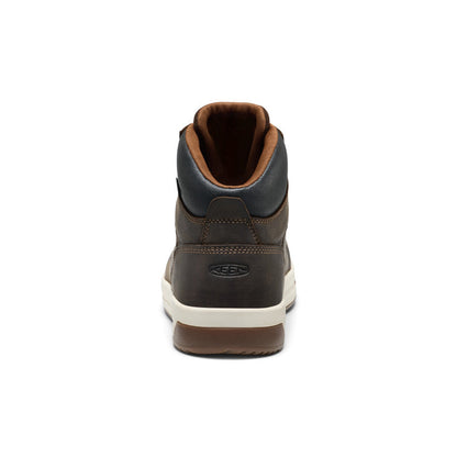 Men's Gibson Waterproof Work Boot (Carbon Toe) Cascade Brown/Gum | Keen