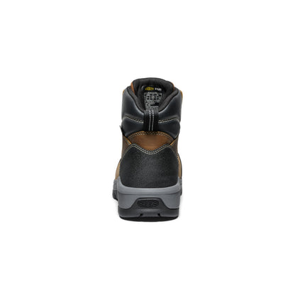 Men's CSA Evanston 6" Waterproof Boot (Carbon Toe) Bison/Black | Keen