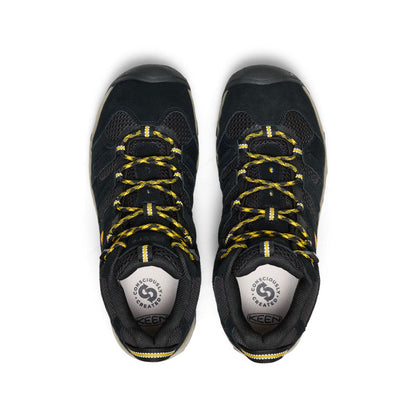 Men's Headout Waterproof Hiking Boot Black/Lemon Curry | Keen