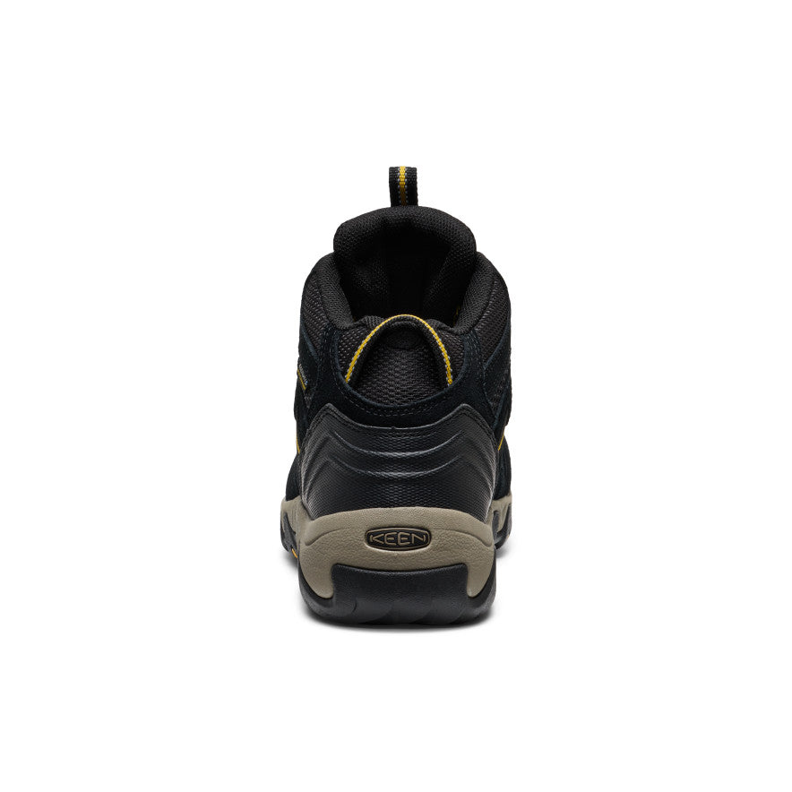 Men's Headout Waterproof Hiking Boot Black/Lemon Curry | Keen