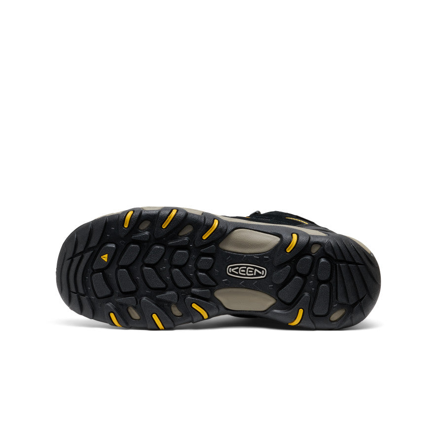 Men's Headout Waterproof Hiking Boot Black/Lemon Curry | Keen