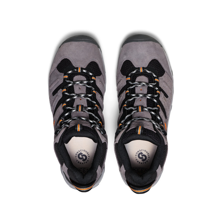 Men's Headout Waterproof Hiking Boot Magnet/Orange Pepper | Keen