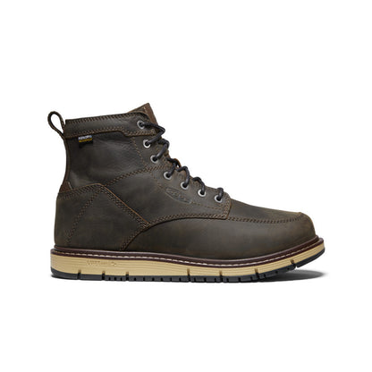 Men's San Jose 6" Waterproof Boot (Soft Toe) Cascade Brown | Keen