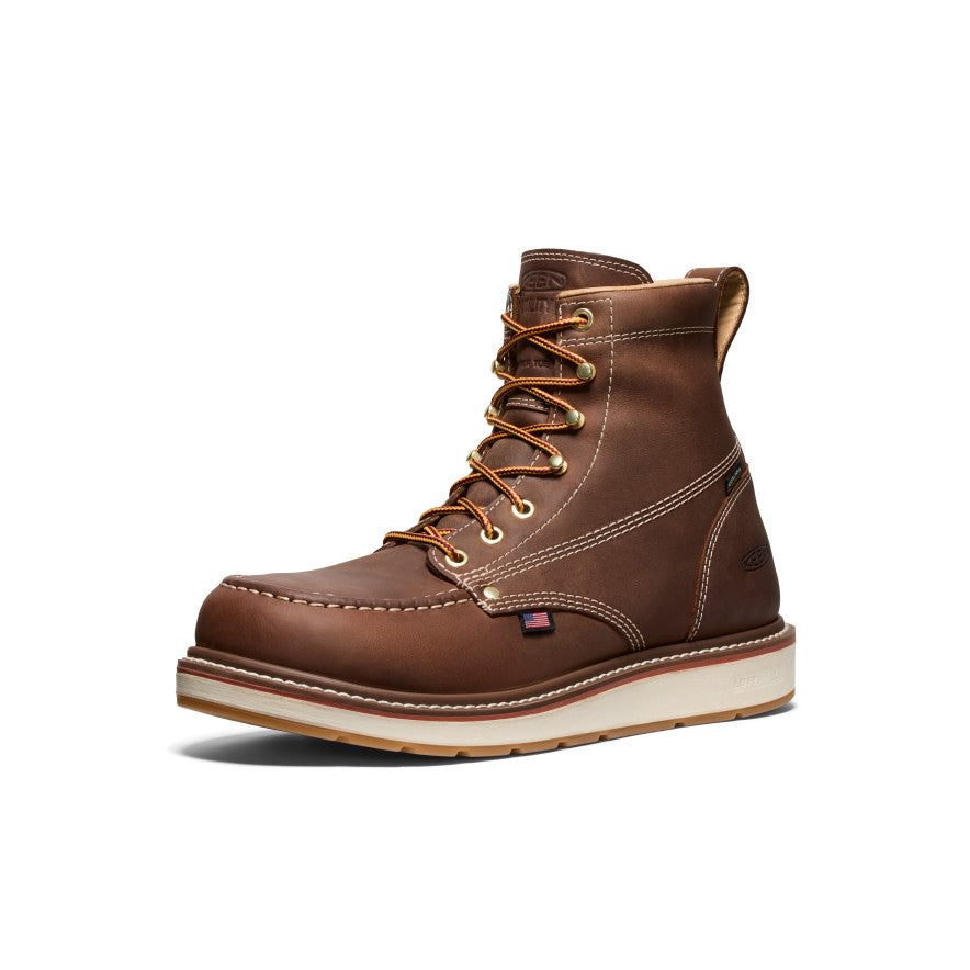 Men's Liberty 6" Waterproof Boot (Carbon Toe) Chestnut/Gum | Keen