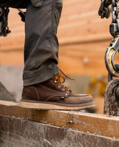 Men's Liberty 6" Waterproof Boot (Carbon Toe) Chestnut/Gum | Keen