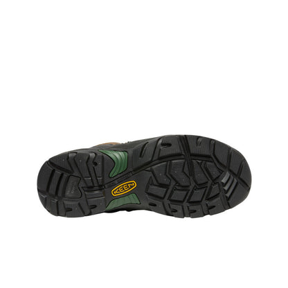 Men's Pittsburgh Energy 6" Waterproof Boot (Carbon Toe) Cascade Brown/Greener Pastures | Keen