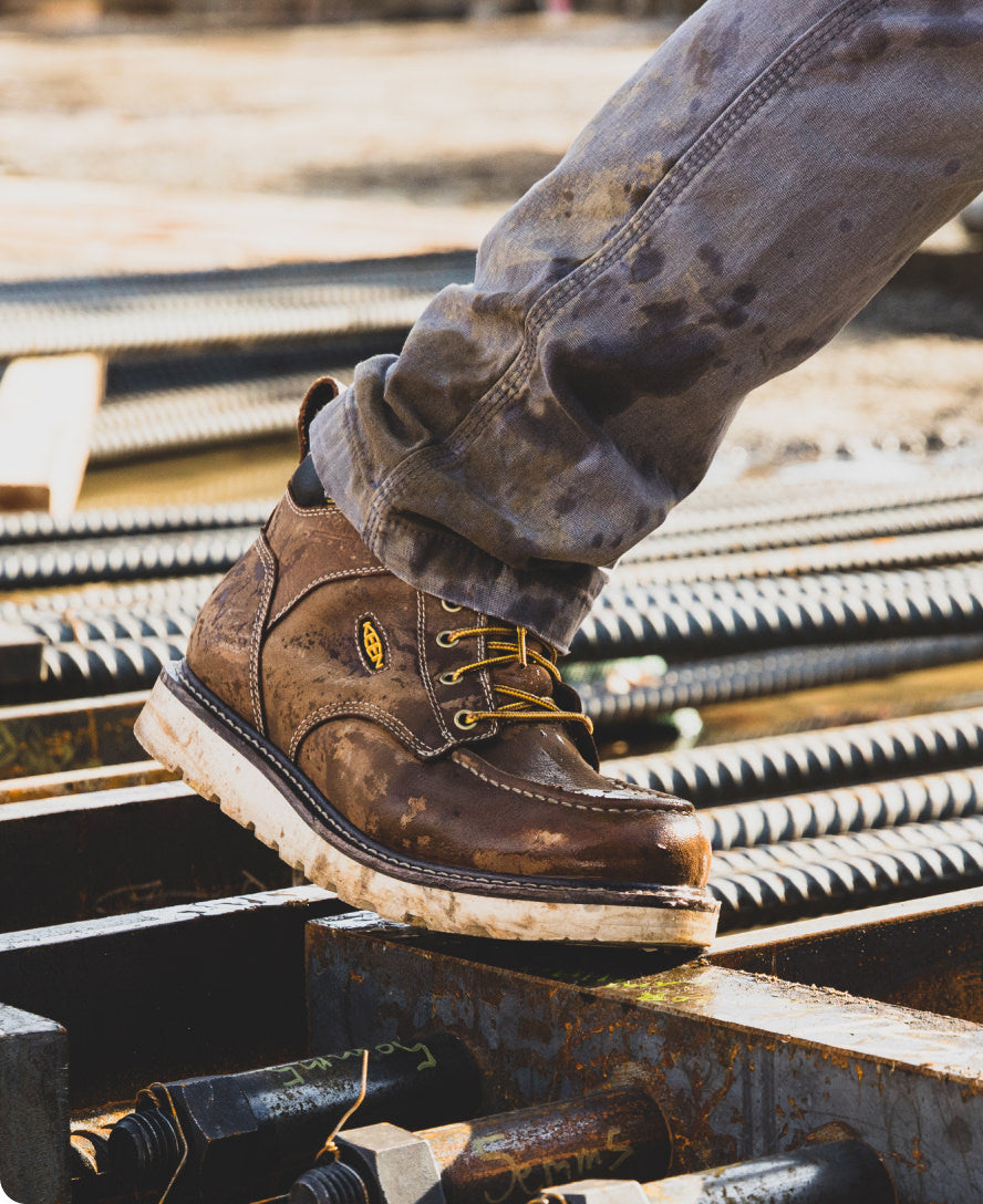 Men's Cincinnati 6" Waterproof Boot (Soft Toe) Belgian/Sandshell | Keen