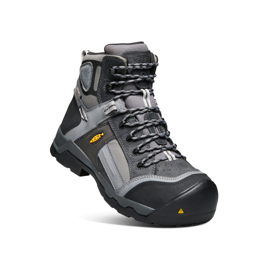 Men's Davenport 6" Insulated Waterproof Boot (Composite Toe) Magnet/Steel Grey | Keen