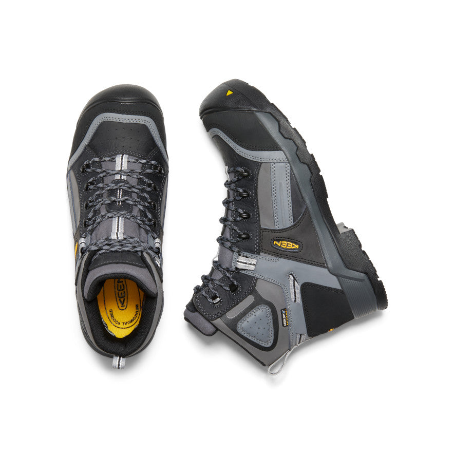 Men's Davenport 6" Insulated Waterproof Boot (Composite Toe) Magnet/Steel Grey | Keen