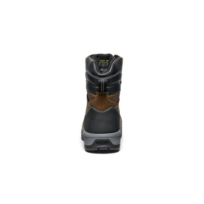 Men's Evanston 8" Insulated Waterproof Boot (Soft Toe) Bison/Black | Keen