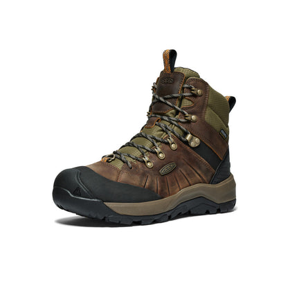 Men's Revel IV Polar Waterproof Boot Bison/Orange Pepper | Keen