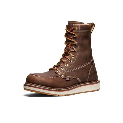 Men's Liberty 8" Waterproof Boot (Carbon Toe) Chestnut/Gum | Keen