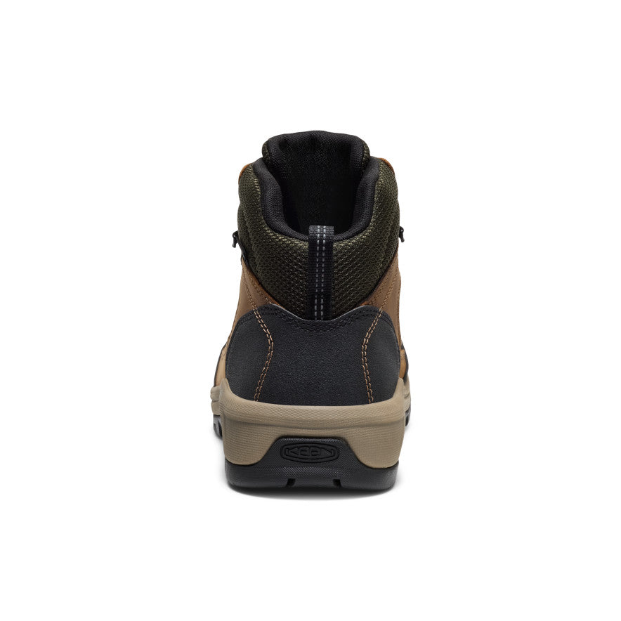 Men's Skokie Waterproof Work Boot (Soft Toe) Forest Night/Black | Keen