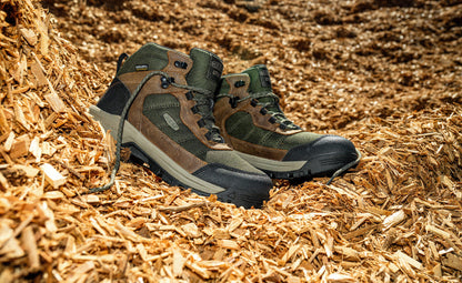 Men's Skokie Waterproof Work Boot (Soft Toe) Forest Night/Black | Keen