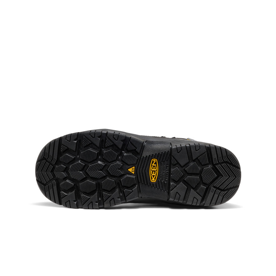 Men's Skokie Waterproof Work Boot (Soft Toe) Black/Black | Keen