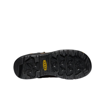 Men's Dover 8" Insulated Waterproof Boot (Carbon Toe) Dark Earth/Black | Keen