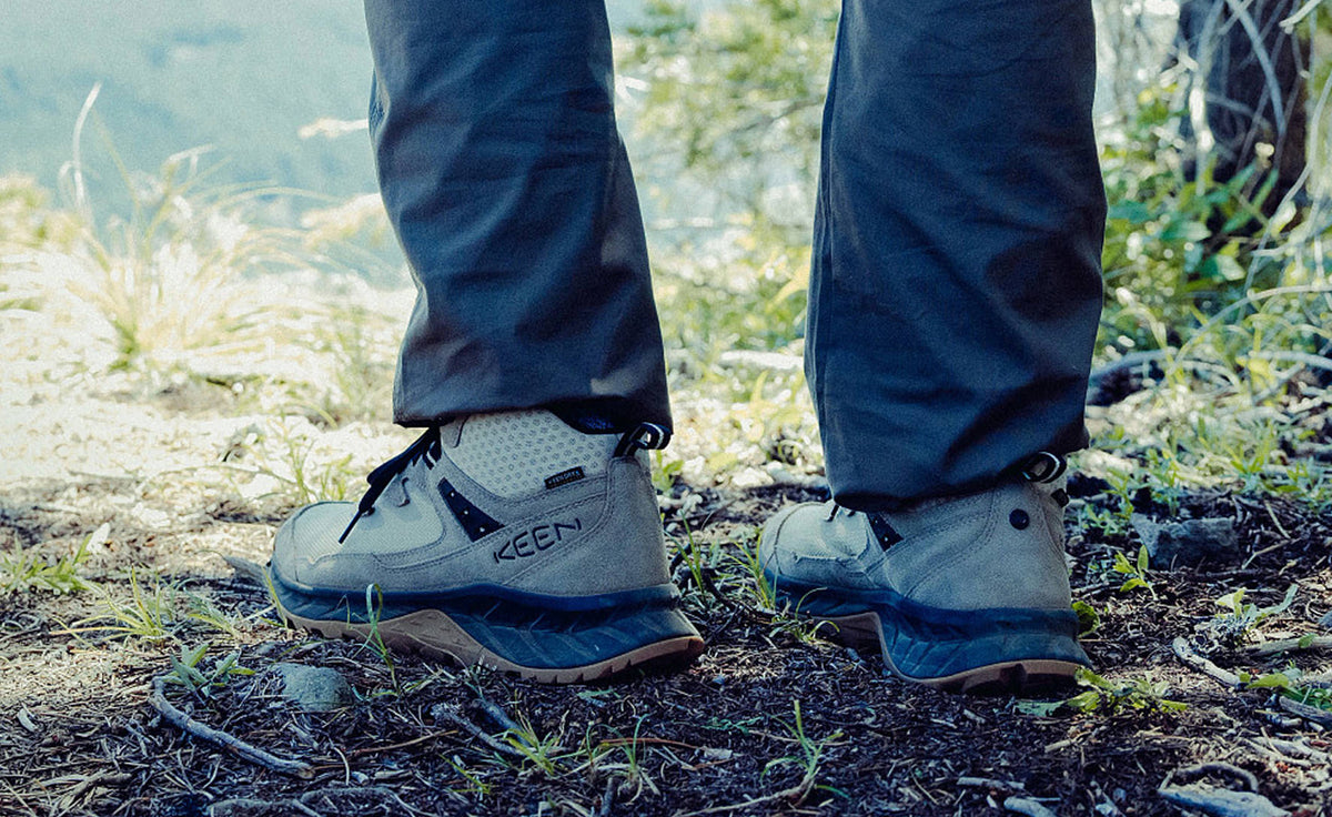 Men's Hightrail Waterproof Hiking Boot Brindle/Oak Buff | Keen