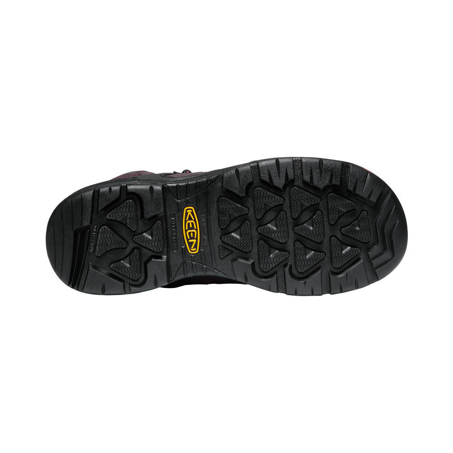 Men's Dover 8" Waterproof Boot (Carbon Toe) Dark Earth/Black | Keen