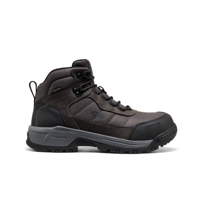 Men's Skokie Waterproof Work Boot (Carbon Toe) Magnet/Black | Keen