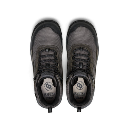 Men's Skokie Waterproof Work Boot (Carbon Toe) Magnet/Black | Keen