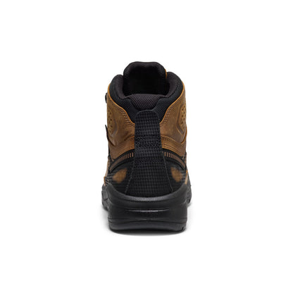Men's Targhee IV Waterproof Work Boot (Soft Toe) Belgian/Black | Keen