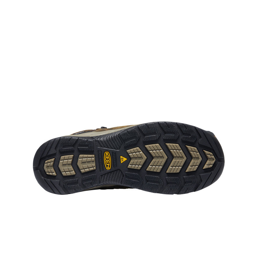Men's Flint II Waterproof Mid (Soft Toe) Black Olive/Brindle | Keen