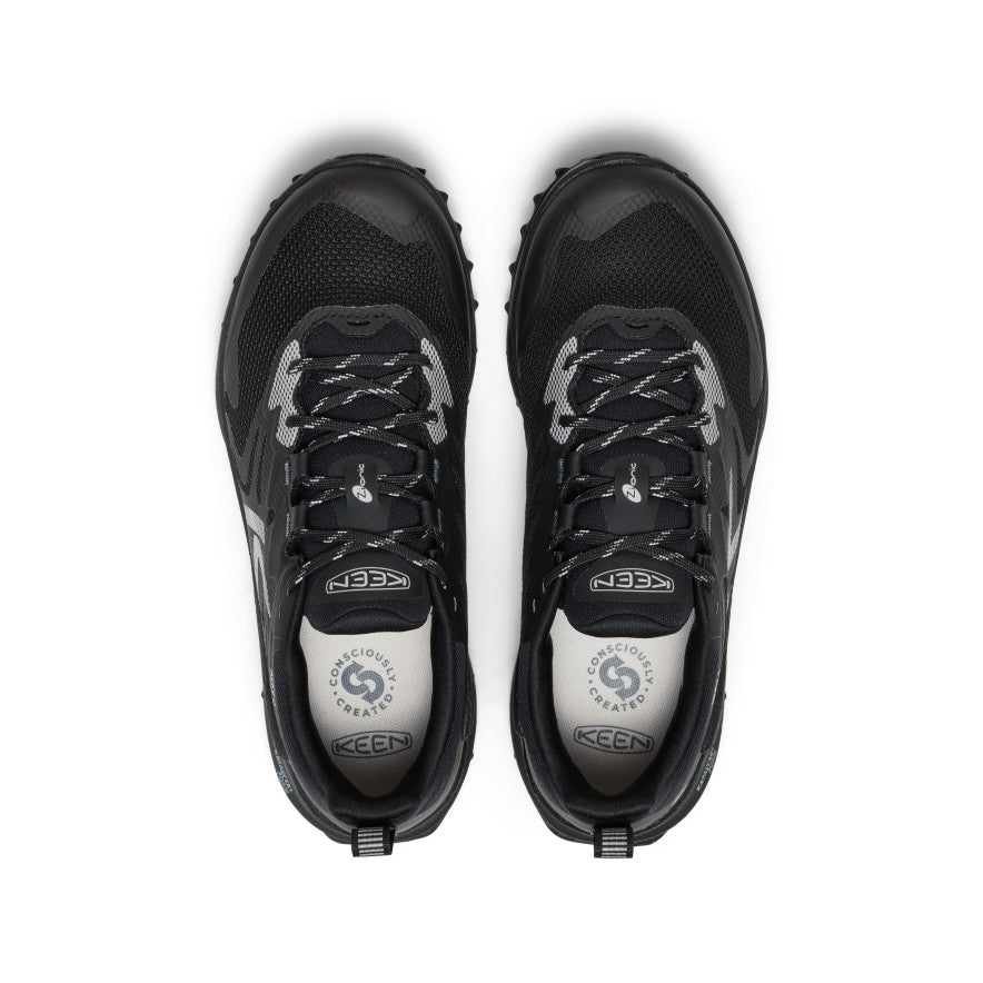Men's Zionic NXT Waterproof Hiking Shoe Triple Black | Keen