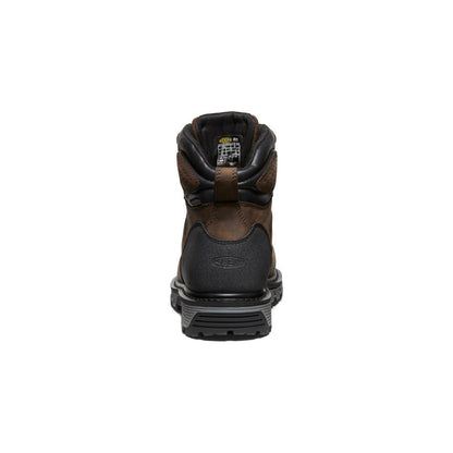 Men's CSA Camden 6" Waterproof Boot (Carbon Toe) Dark Earth/Black | Keen