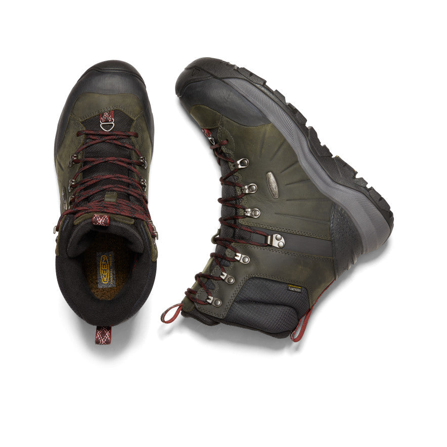 Men's Revel IV High Polar Waterproof Boot Magnet/Red Carpet | Keen