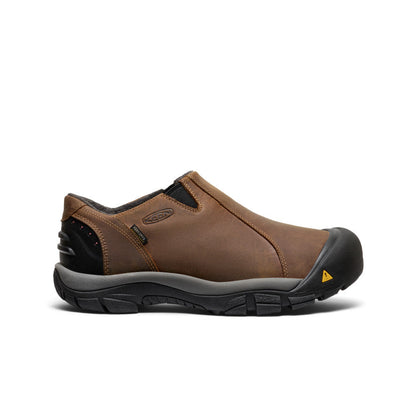 Men's Brixen Waterproof Shoe Wide Slate Black/Madder Brown | Keen