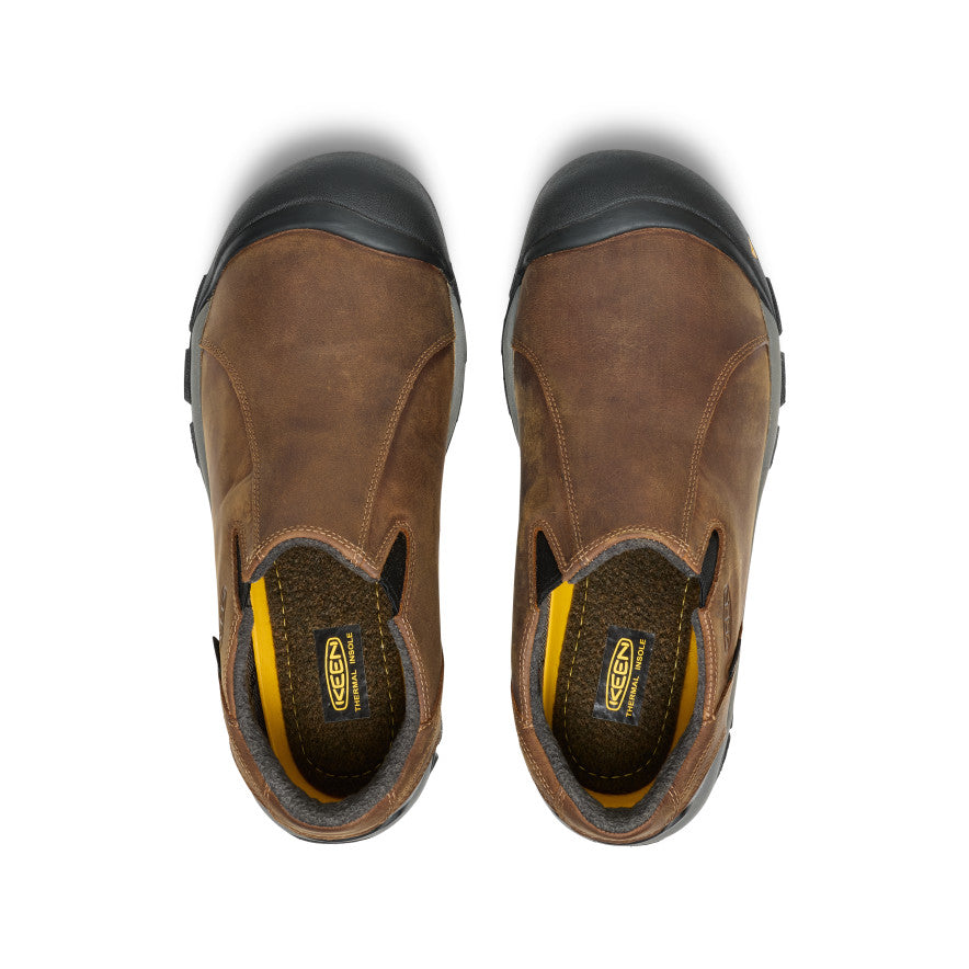 Men's Brixen Waterproof Shoe Wide Slate Black/Madder Brown | Keen